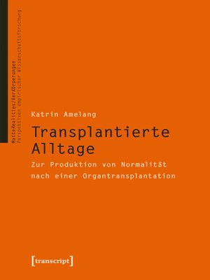 cover image of Transplantierte Alltage